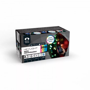 Perdea de lumini Dekortrend Heylight, 90 x 200 cm, 200 RGB LED, cablu negru, IP44, modul comanda BlueTooth Perdea de lumini Dekortrend Heylight, 90 x 200 cm, 200 RGB LED, cablu negru, IP44, modul comanda BlueTooth