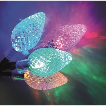 ȘIR LUMINOS CRISTALE 6m, 30 CRISTALE MULTICOLOR, CU CABLU VERDE ȘIR LUMINOS CRISTALE 6m, 30 CRISTALE MULTICOLOR, CU CABLU VERDE