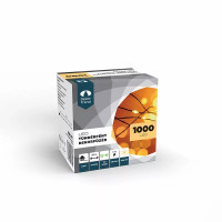 Ghrilanda luminoasa Lumina Zanelor Dekortrend 5000 cm, 1000 LED alb cald, cablu verde