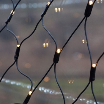 PLASA LUMINOASĂ CDC 2.0X1.0M, 96 LED, ALB CALD, CABLU NEGRU PLASA LUMINOASĂ CDC 2.0X1.0M, 96 LED, ALB CALD, CABLU NEGRU