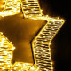 Decoratiune geam Stea Crystalline interconectabil pe suport metalic, 300 micro LED, alb cald, diametru 30 cm Decoratiune geam Stea Crystalline interconectabil pe suport metalic, 300 micro LED, alb cald, diametru 30 cm